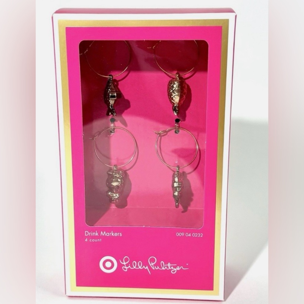 Brand new Lilly Pulitzer drink markers